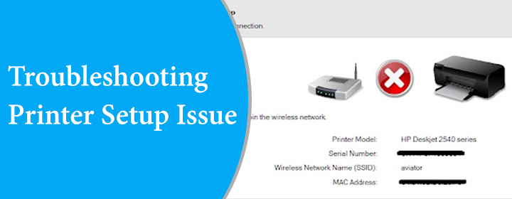 Troubleshooting Printer Setup Issue